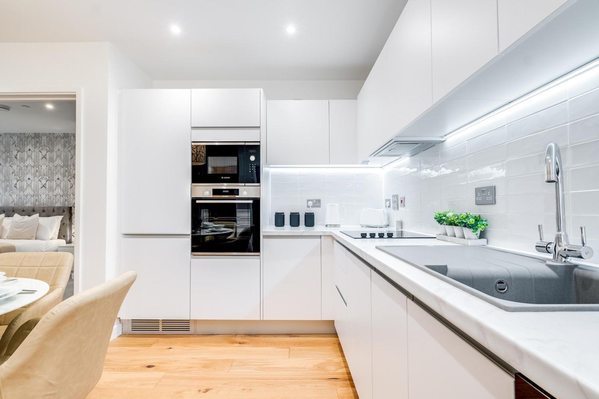 Pluxa Creme Opulence 5 Star Beautiful High End Apartment In Birmingham City Centre المظهر الخارجي الصورة